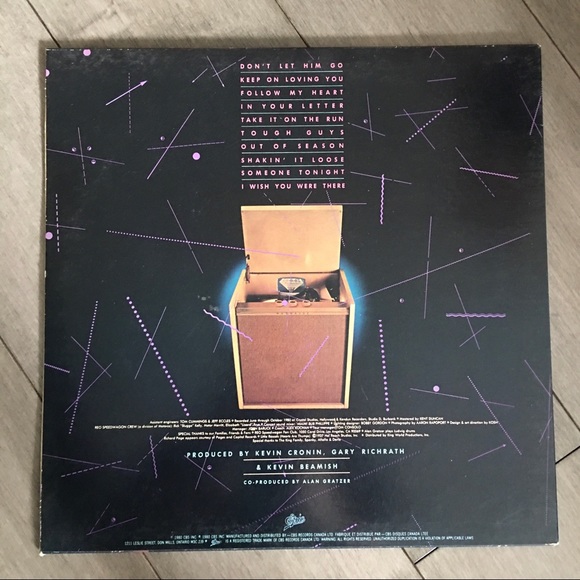 COPY - REO SPEEDWAGON ORIGINAL 1980 PRESSING VINYL ALBUM - Picture 3 of 4